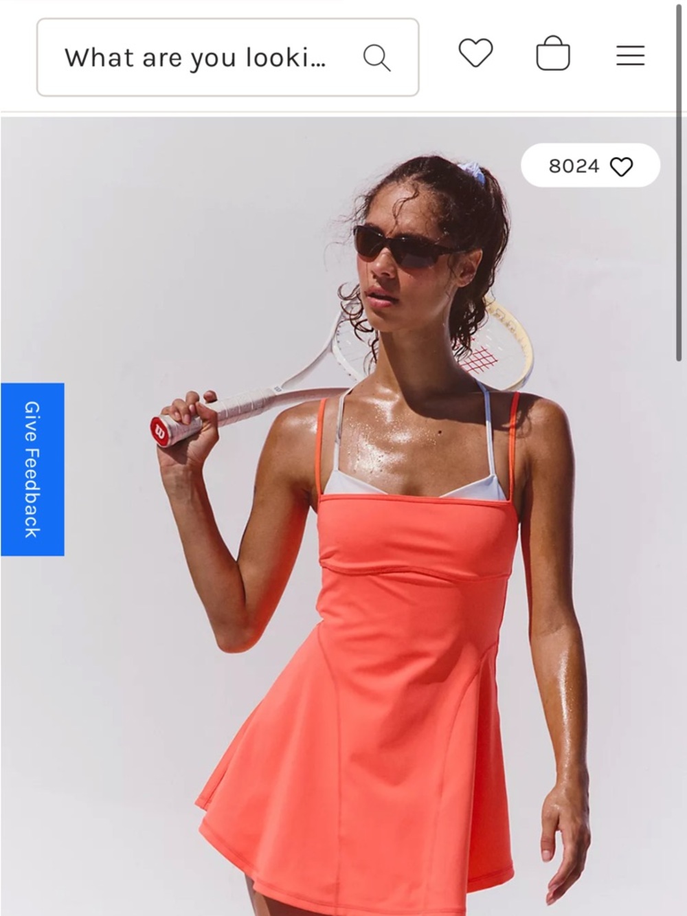 FP Movement Baseline Tennis Dress - Pink